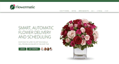 Desktop Screenshot of flowermatic.com